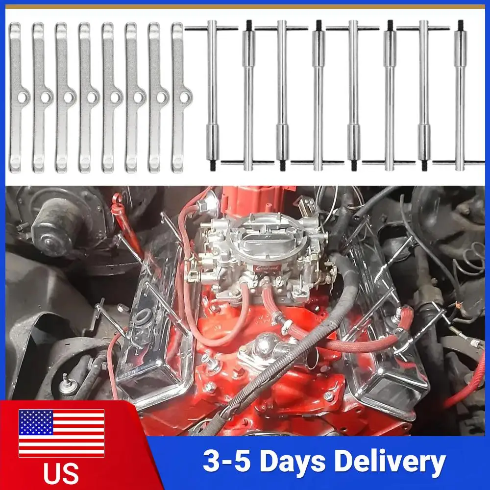 

Комплект хромированных высоких Т-образных болтов-фиксаторов для крышки клапанов (центральные болты) для SB 265 283 302 305 307 327 350 400