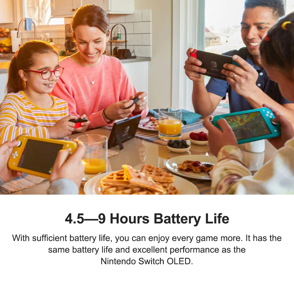 Nintendo switch video game console versão neon mario kart 8 digital neon esportes animal cruzamento edição limitada disponível 6.2 Polegada tela lcd 4.5 a 9 horas de vida útil da bateria Três modos em um