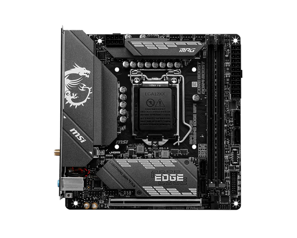 MSI B560 Motherboard Mini-ITX MPG B560I GAMING EDGE WIFI LGA 1200 Motherboard DDR4 64GB support  i9-11900 10900 10100 10700F cp