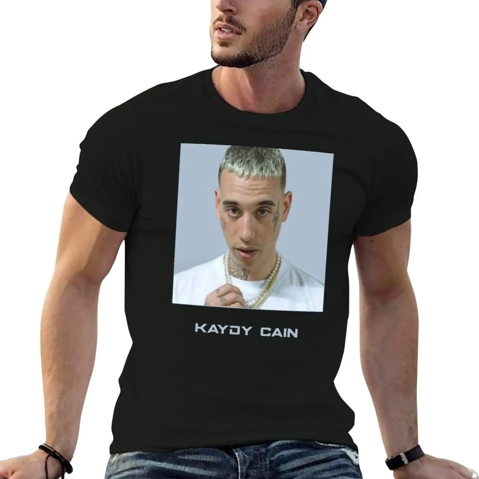 

Kaydy Cain T-Shirt man t shirts graphic man t shirts high quality luxury brand anime tshirt T-Shirt