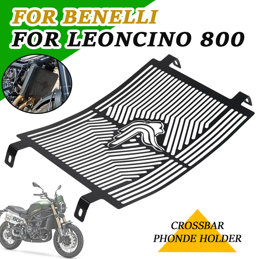 

Motorcycle Accessories Radiator Guard Grille Cover Grill Mesh Net For Benelli Leoncino 800 Trail Leoncino800 2020 2021 2022 2023