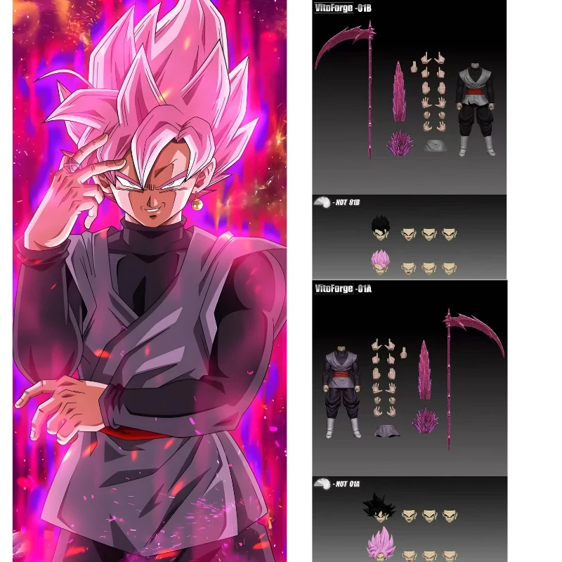 

VitoForge - The Scythe Lord Dragon Ball Black Goku Zamas Super Saiyan Аниме фигурки игрушки