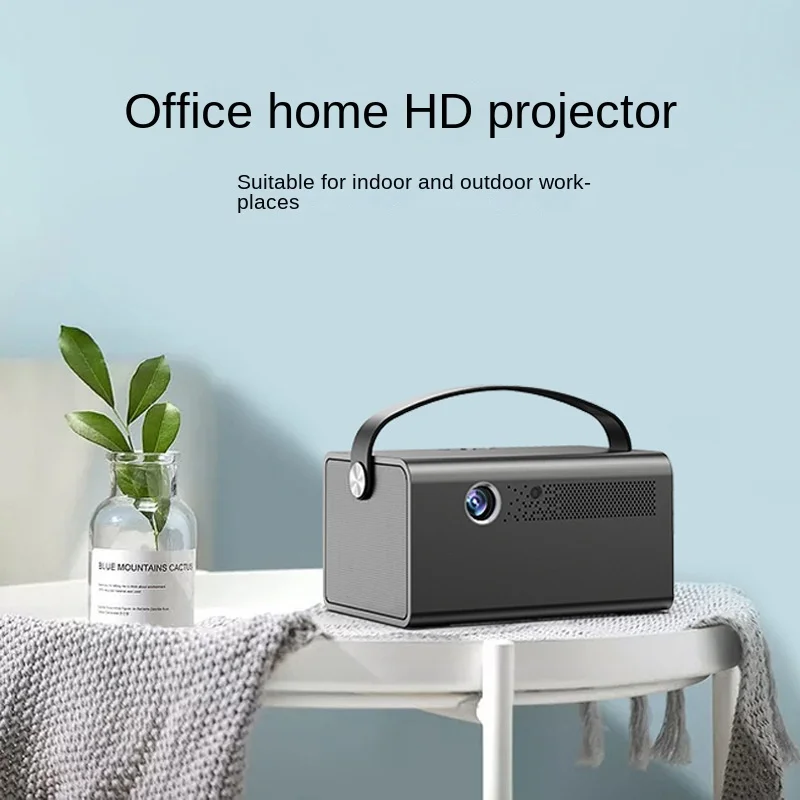 New 4K Ultra-Clear Household Portable Outdoor Mini Handheld Office Teaching DLP Projector