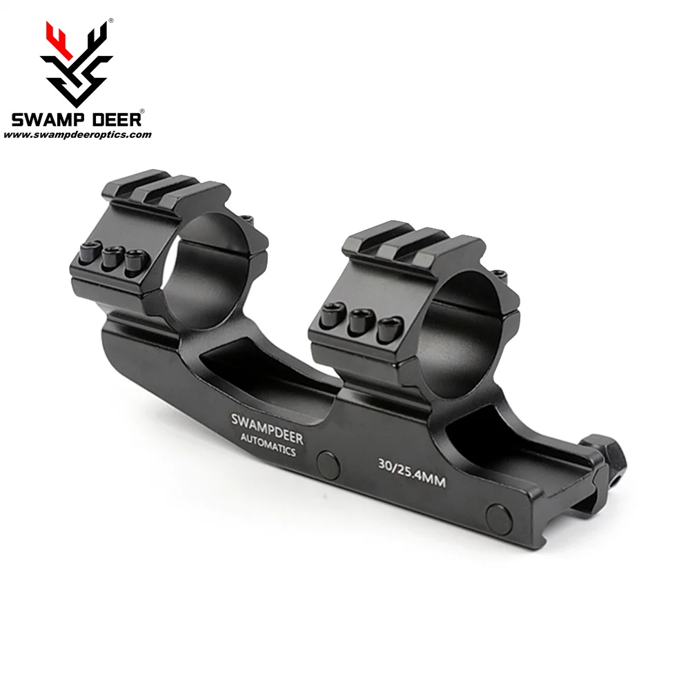 

SWAMP DEER 1-1 Tactical Scope Mount 25.4/30MM Optical Sights Rings Cantilever Riflescope Mounts For 20mm Picatinny Rail