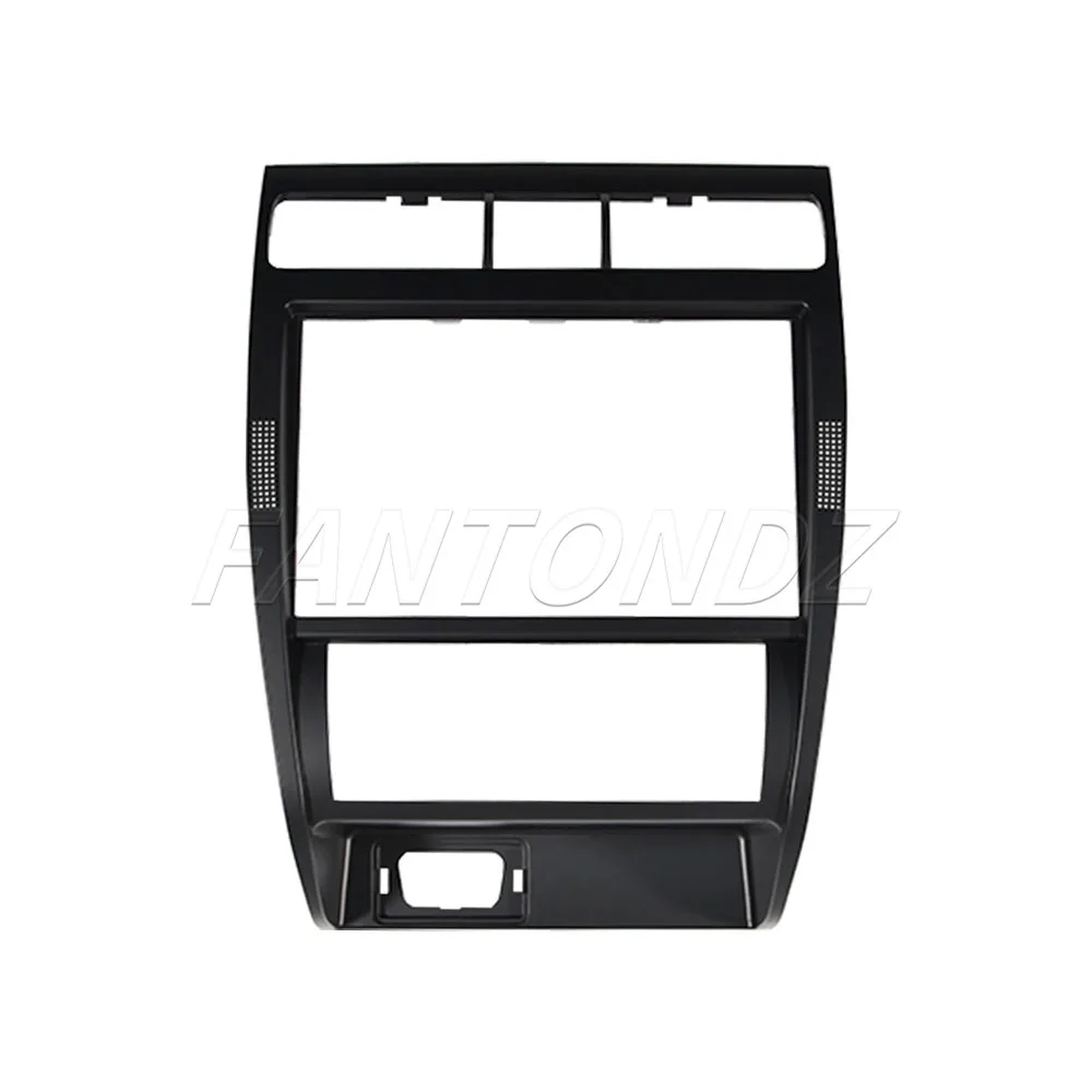 Air Outlet Radio Frame Central Console Panel Cover For Seat Leon Mk1 Toledo Mk2 1998-2006 1M0863263 Navigation Panel Frame Black view 3
