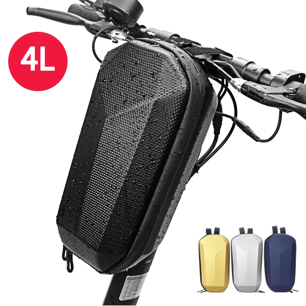 2L 3L 4L 5L Zipper Scooter Front Bag for Xiaomi M365 Electric Scooter Waterproof Storage Hanging Bag for Kugoo M4 Accessories