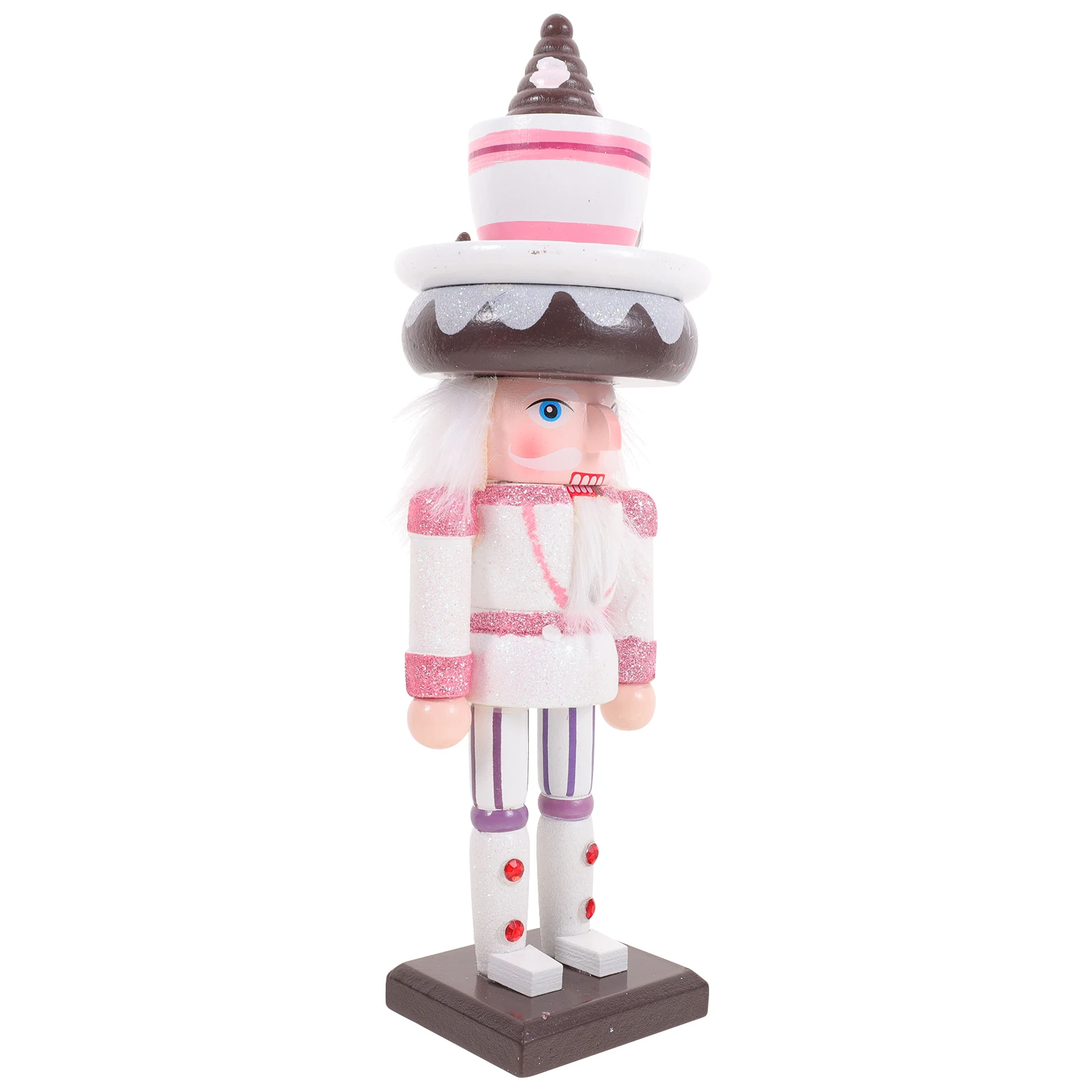 

Nutcracker Decoration Craft Soldier For Indoor Wood Desktop Nutcracker Home Office Party Holiday Decor Ornament