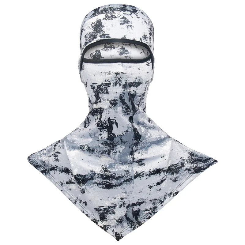 1 Piece UV-Block Balaclava | Breathable & Long Neck Coverage for Cycling, Motorcycle, Fishing, Skiing or Snowboarding view 6