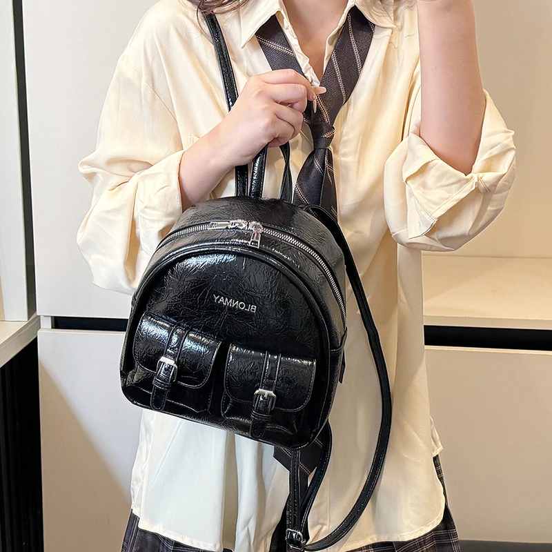 

Fashion women's PU new trendy shoulder bag backpack handbag mochila ita bag рюкзак сумка bags for woman 백팩 sac