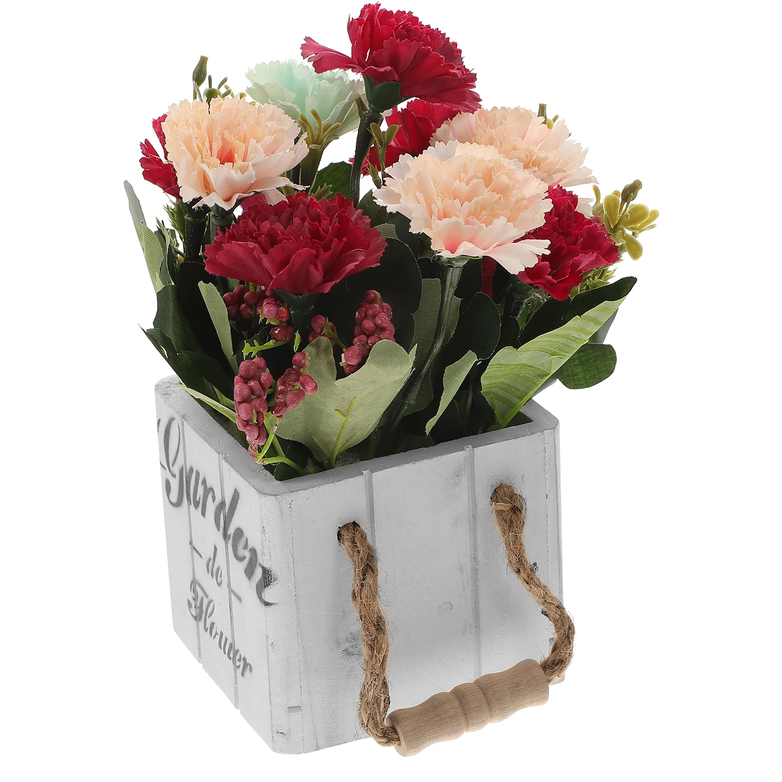

Artificial Flower Plant Artificial Flowers In Pot Decor Small Desk Indoor Greenery Fake Flowers in Pot House Set Desktop nament