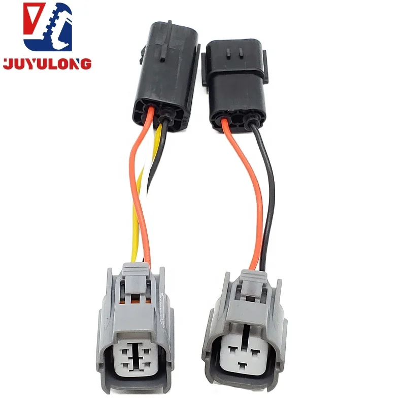 JUYULONG is suitable for Kobelco SK100 120 200 250-6-6E excavator throttle motor plug to plug fuel motor accessories