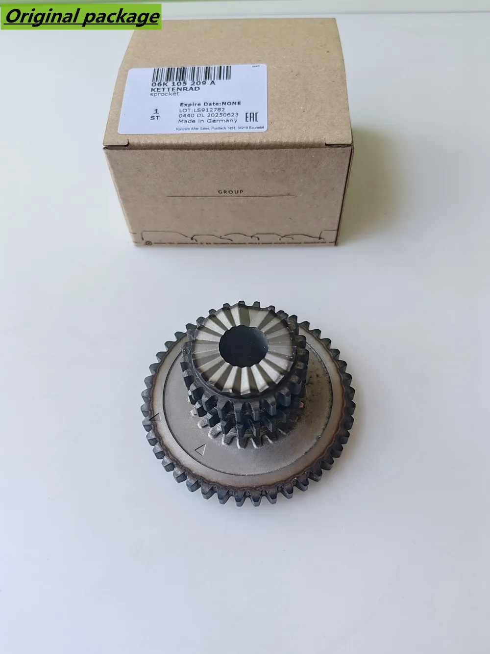 

Оригинальная шестерня ГРМ (23 зуба) 06K105209A 06K-105-209-A OEM для VW AUDI Skoda Seat 1.8 2.0 TSI TFSI