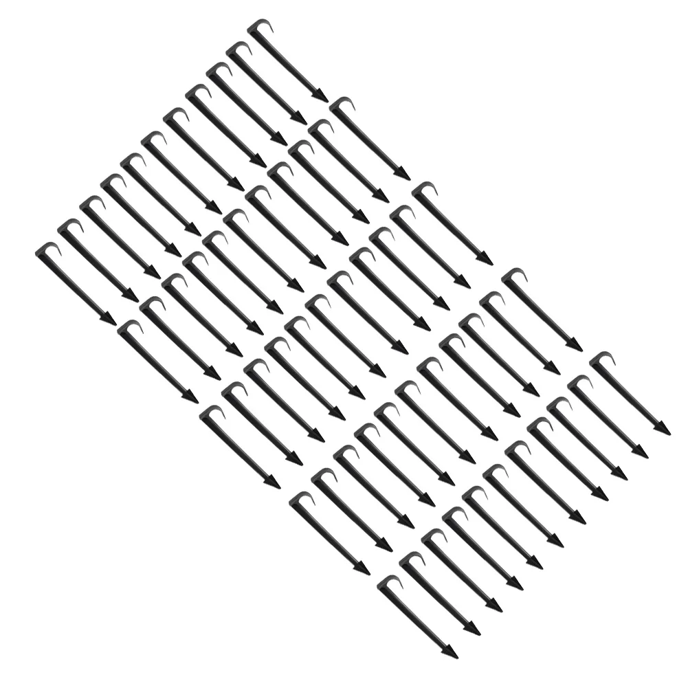 80pcs 1/2 Inch Irrigation Hose Stabilizers Plastic Pegs for Drip Systems For garden Anchors for Outdoor Watering Applications
