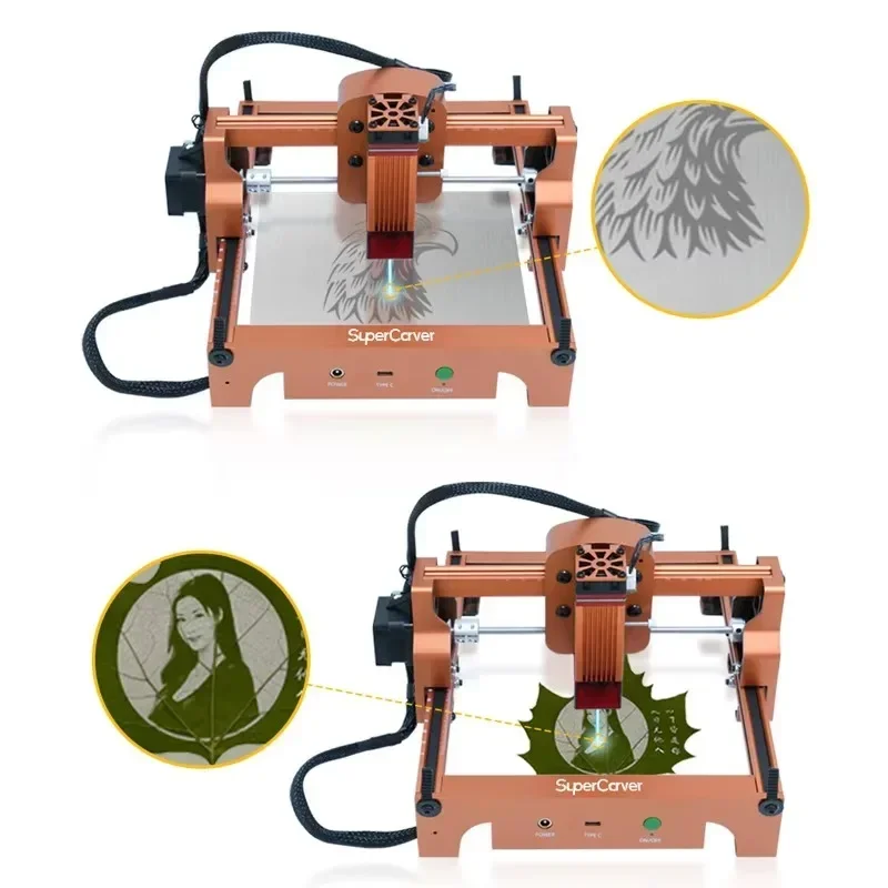 

Leaf laser printer leaf engraving photo printing machine