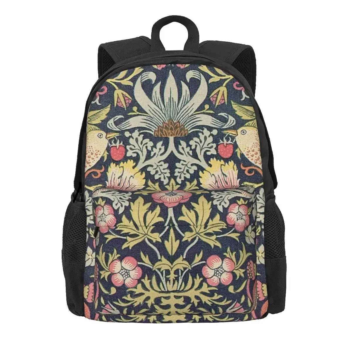 William Morris Backpacks Boys Girls Bookbag Students School Bags Cartoon Kids Rucksack Laptop Rucksack Shoulder Bag