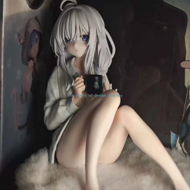 Witch Journey figure sitting pajamas Irena anime two-dimensional melancholy beautiful girl model chassis car ornament gift