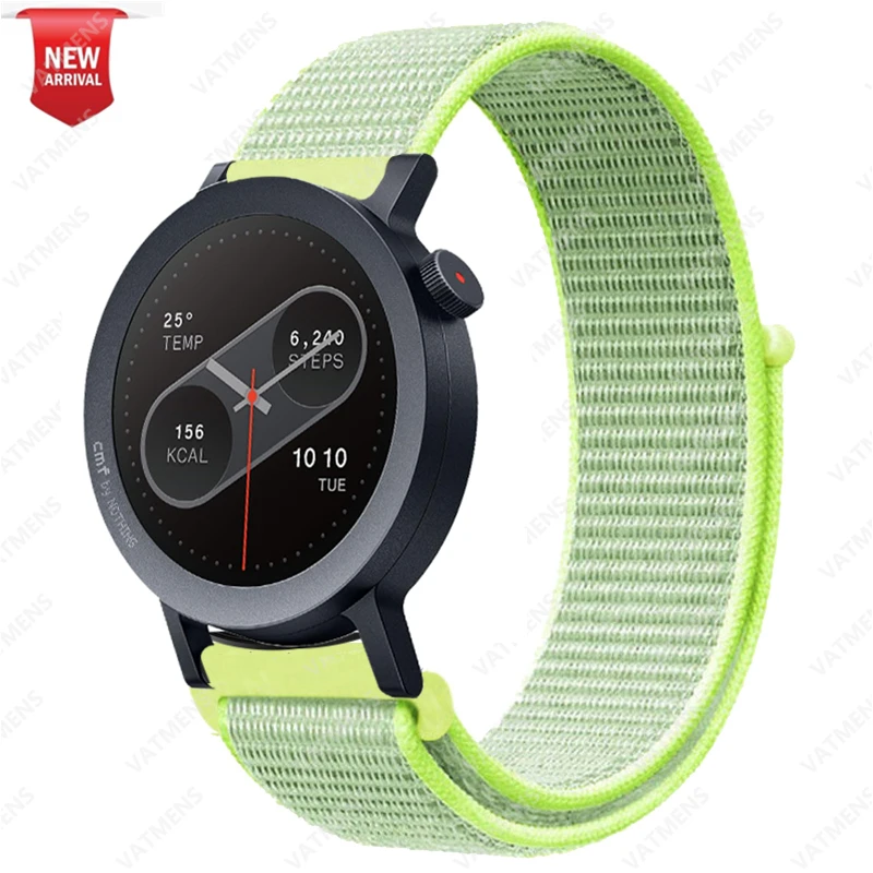 Watch Pro 2-Armband für CMF Watch Pro 2 Ersatz-Smartwatch-Armband, Nylon-Sport-Loop-Armband, Correa-Band – Detail 38