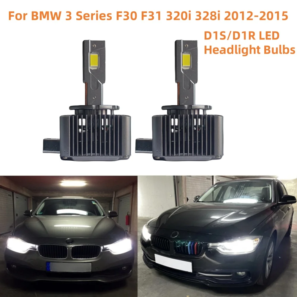 

D1R D1S LED Headlight Bulbs Car Head Lamp 6000K 55W For BMW 3' F30 F31 320i 328i 335i 2012-2015 HID Xenon Conversion led lights