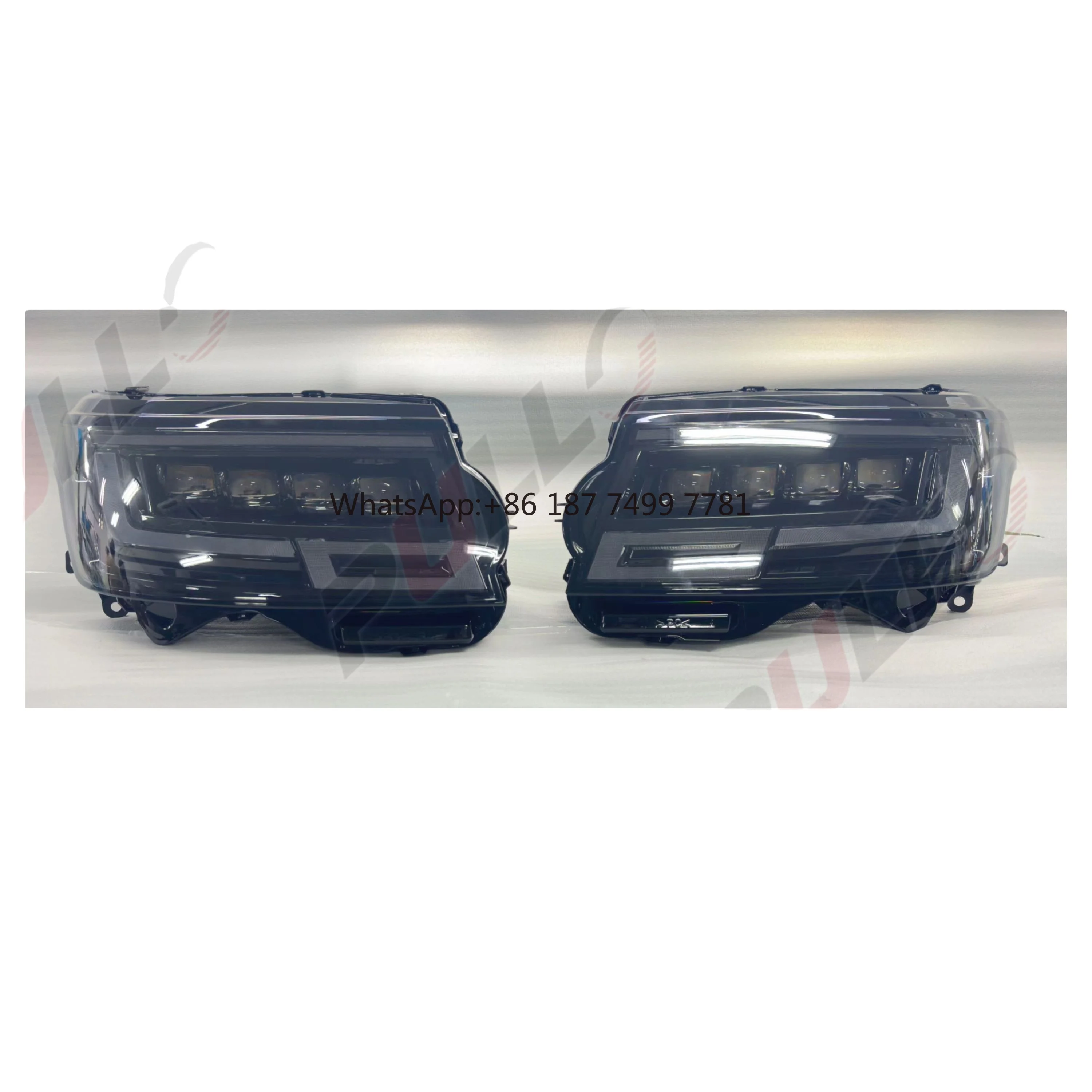 

Светодиодная фара с автоматической лампой для Range Rover Vogue 2013-2018 Old Change to New LED Light для обновления замены