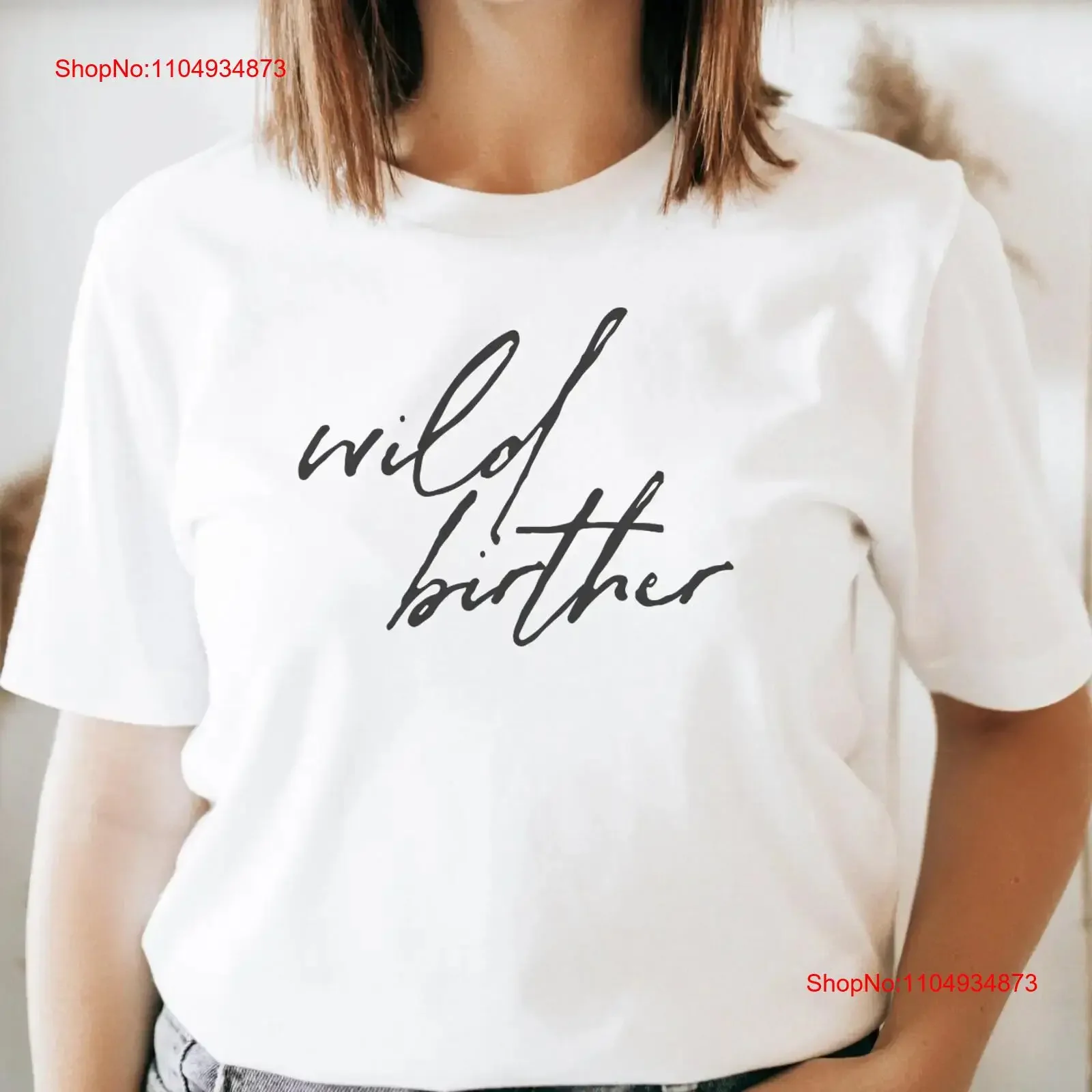 

Wild Birther T shirt Homebirth Mama Midwife Doula Natural Hippie vintage Washed Comfortable Casual Breathable Stylish graphic