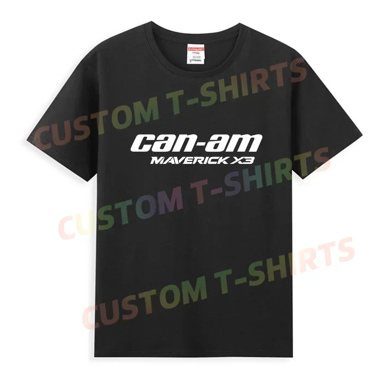 

Men T Shirt Casual Can-Am Maverick X3 T-shirt Graphic Oversized Sport Tops Breathable Comfortable Streetwear S-3XL Cool Tee