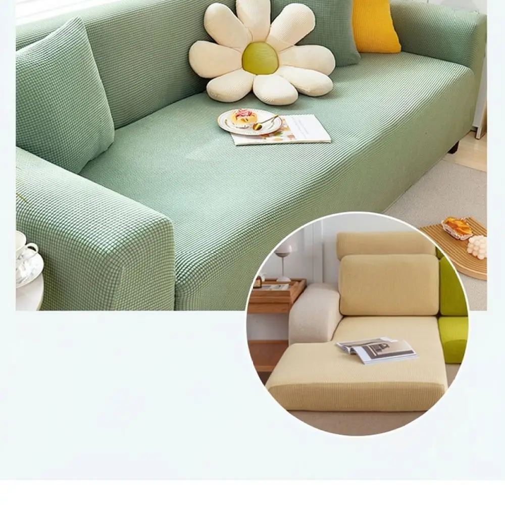 Universal Sofa Cover Fabric Soft Corn Velvet Furniture Protector Slipcover Protective Cloth For Living Room Decoration