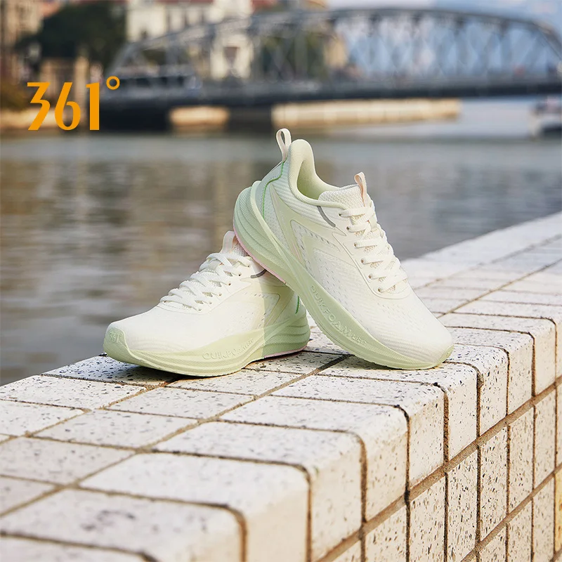 

361 Degrees Women Running Shoes Mesh Cushioned Rebound Versatile Lightweight Breathable Grippy Jogging Female Sneakers 682522206