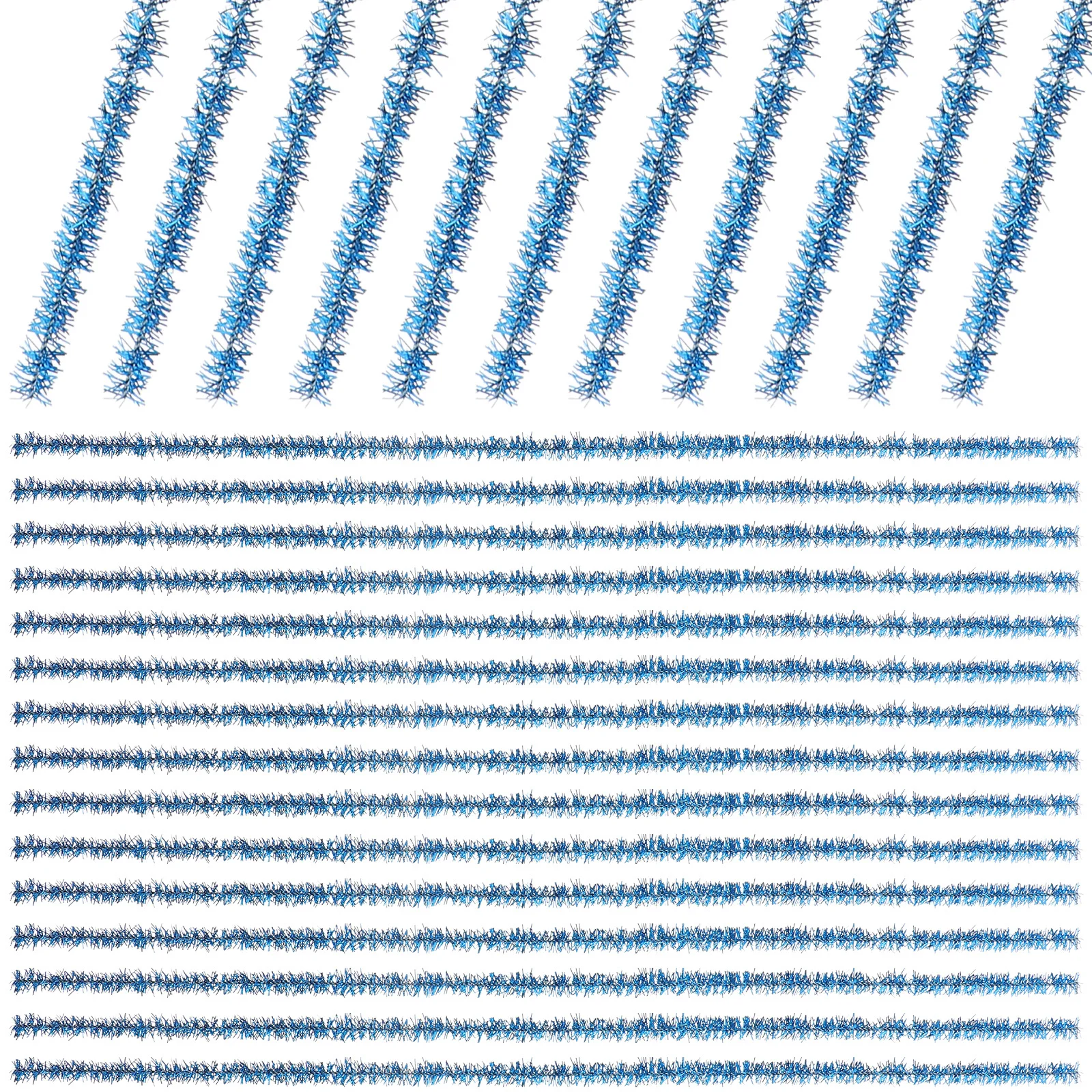 

100Pcs Glitter Twisted Stems DIY Craft Material 30Cm for Creative Gift Birthday Party Favors Decoration Stem