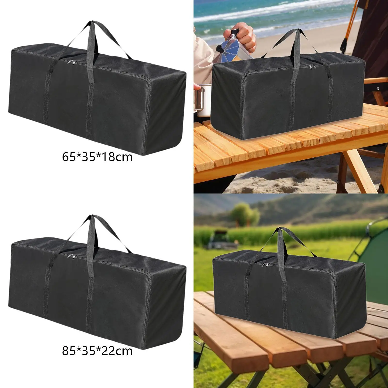 BBQ Grill Storage Bag Container Carrying Bag Grill Utensil Storage Bag for Backpacking Travel Outdoor Activities Barbecue Beach