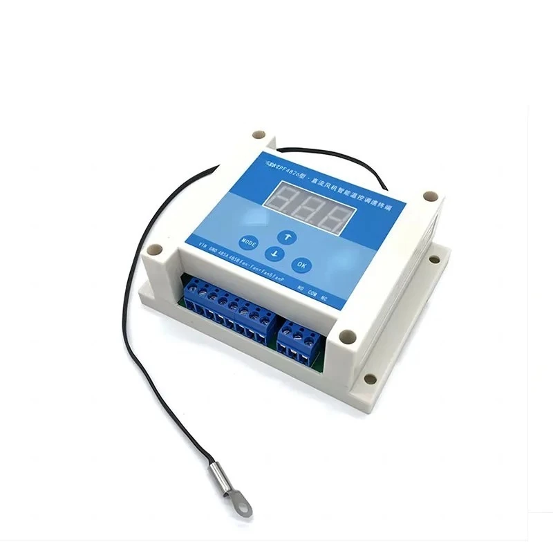 

DC 12V 24V 48V PWM RS485 Chassis Cabinet fan temperature control speed regulate three versions