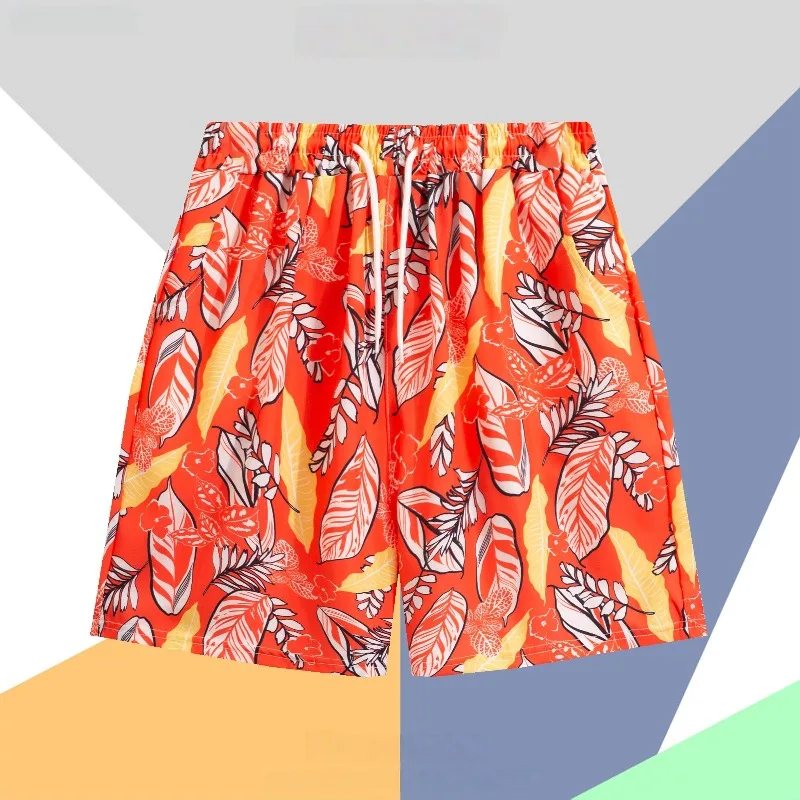 

Summer Beach Shorts Casual Outdoor Wear Quick-Drying Sanya Travel Surfing Holiday Lazy Style Men's Shorts