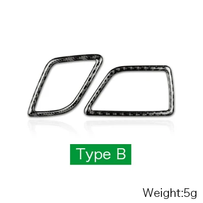 

Carbon Fiber Dashboard Air Vent Trim Frame Pure Color For BMW 5 Series F10 2011 2012- 2017 Interior Accessories