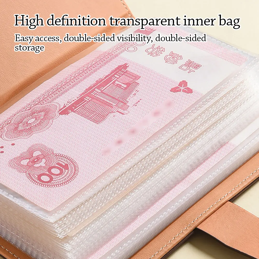 パスワードロック付き 100 封筒 節約チャレンジ 富を手に入れる PU 貯蓄バインダー 大容量 再利用可能