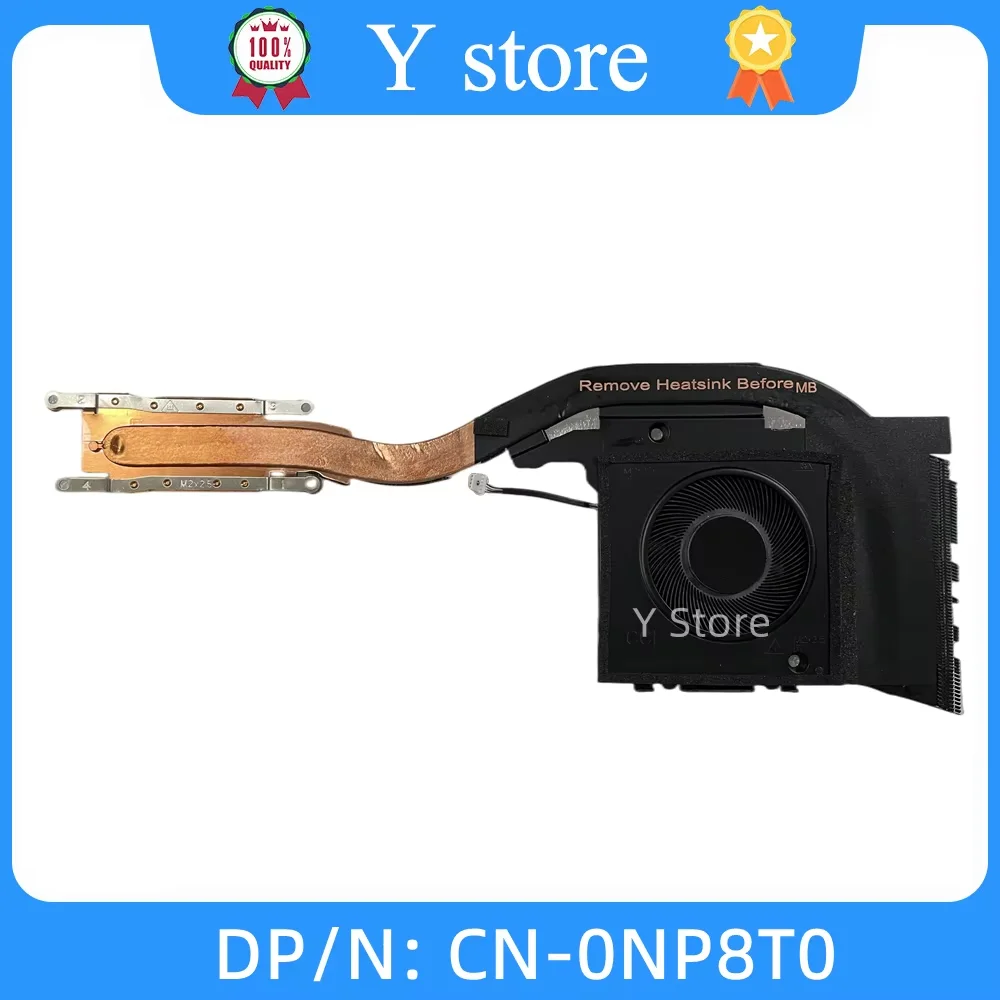 

Y Store New Original For Dell Latitude 7530 CPU Heatsink with Fan 0NP8T0 NP8T0 AT3IZ004ZAL