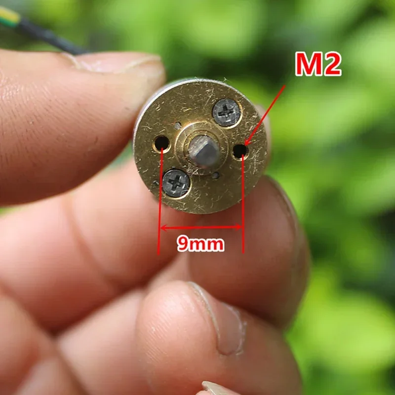 Gkhowiu 10 StüCke/Packungen Mini 2 Phasen 4 Draht Schrittmotor Miniatur