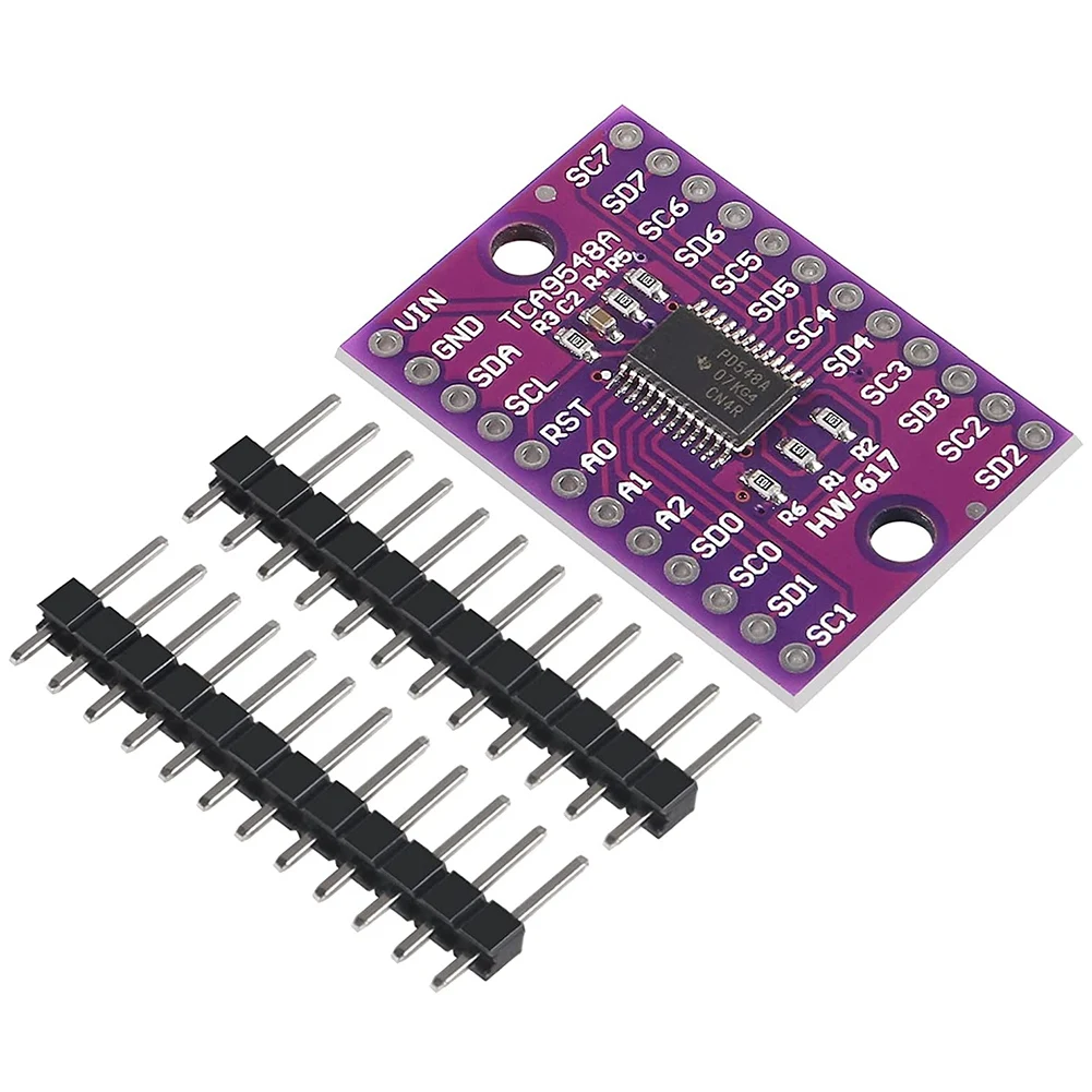 10Pcs TCA9548A I2C IIC Multiplexer Breakout Board Module 8 Channel Expansion Development Board for Ardu Ino