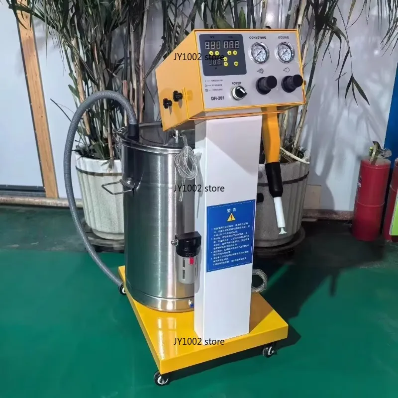 Manual Industrial Electrostatic Powder Coating Machine with Paint Booth and Powder Coating Oven