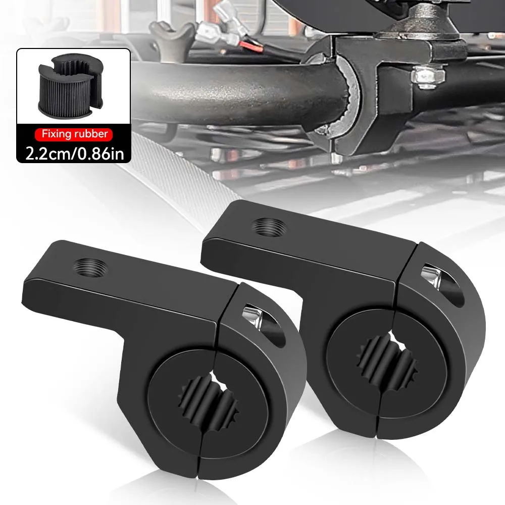 Motorcycle Mounting Bracket Driving Fog Lights Work Auxiliar