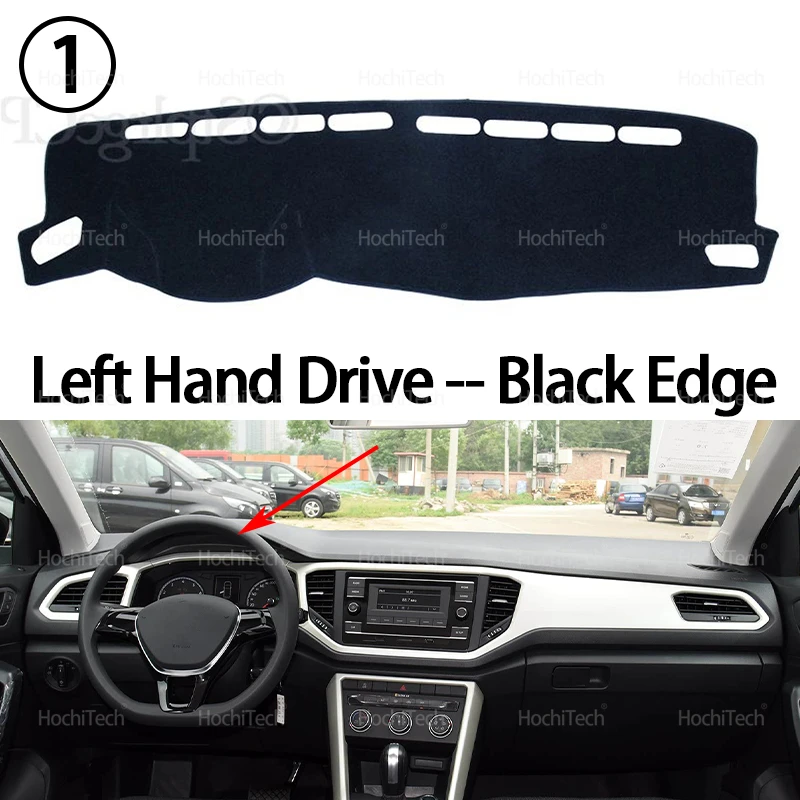 Anti-schmutzige Matte Pad Sonnenschirm Dashmat Schützen Zubehör Für Volkswagen VW T-Roc T ROC TROC A11 D11 2017 2018 2019 2020 2021 2022 – Detail 8