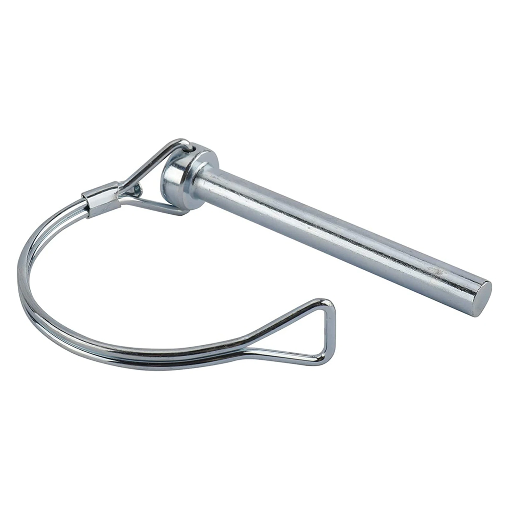 ABMI-20Pcs Wire Lock Pin, 5/16 Inch Shaft Locking Pin Hitch Pin With Round Arch Wire Retainer For Farm Trailers Lawn Garden,