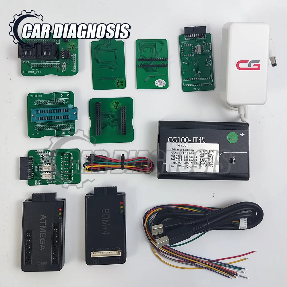 CGDI CG100 PROG III Full Airbag Reset/Restore/Repair Tool Support Renesas SRS CG100-III Key Programmer CG 100 ECU Flash