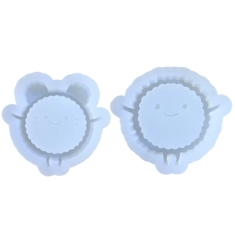 

Silicone Molds Shaker Resin Epoxy Mold for DIY Keychain Jewelry Making N0HE