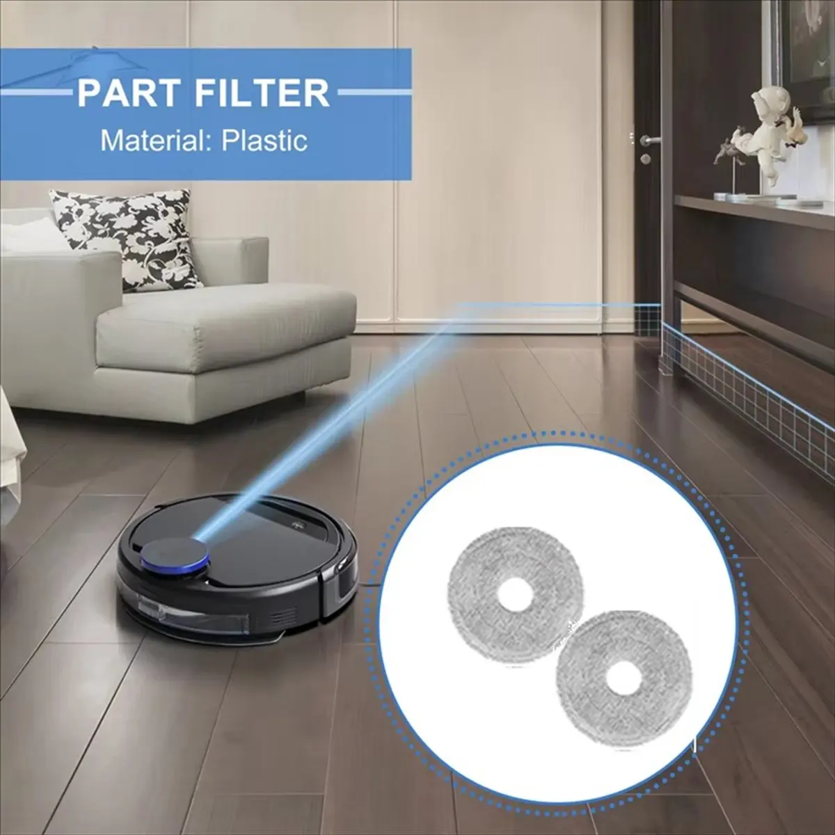 A36R 20PCS Mop Clot…