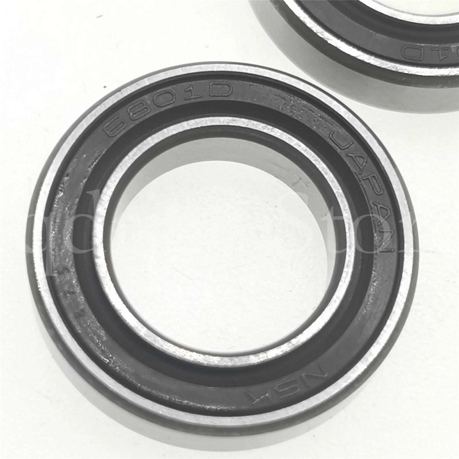 （10 pcs） deep groove ball bearing 6801DDCM 6801D = 61801-2RS1 61801RS 6801LLU 6801LU 12mm X 21mm X 5mm