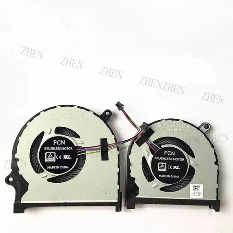

Y New for DELL 7000 P83F Insprion 7591 7590 CPU&GPU Cooling Fan A Pair