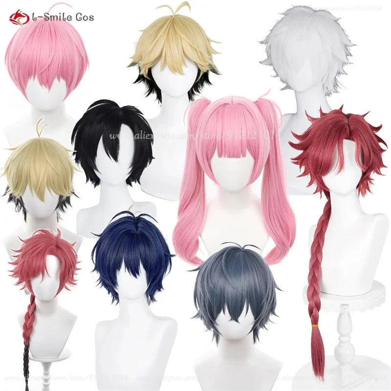 Candy 2025Cheng Xiaoshi Lu Guang Charles Lucas Felix Vein LI TIANCHEN LI TIANXI Liu Xiao คอสเพลย์วิกผมสังเคราะห์ทนความร้อนฮา