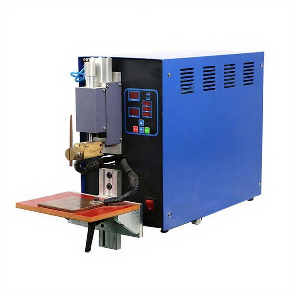 Compact AC Pulse Single-pin Spot Welding Machine Semi-automatic for ion Battery Spot Welder
