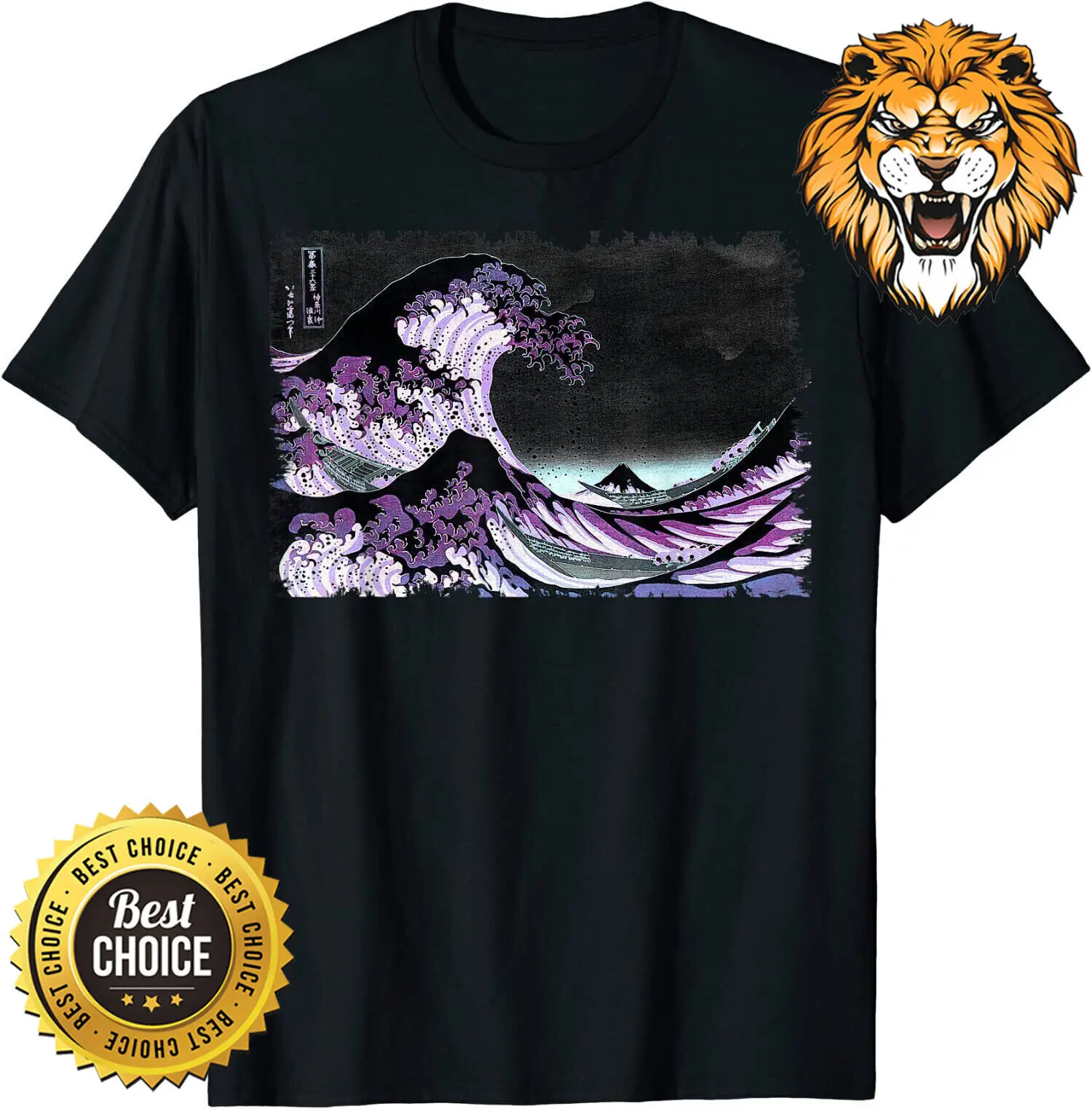 Japanese Great Wave Cool Shirt S-3XL Q7565