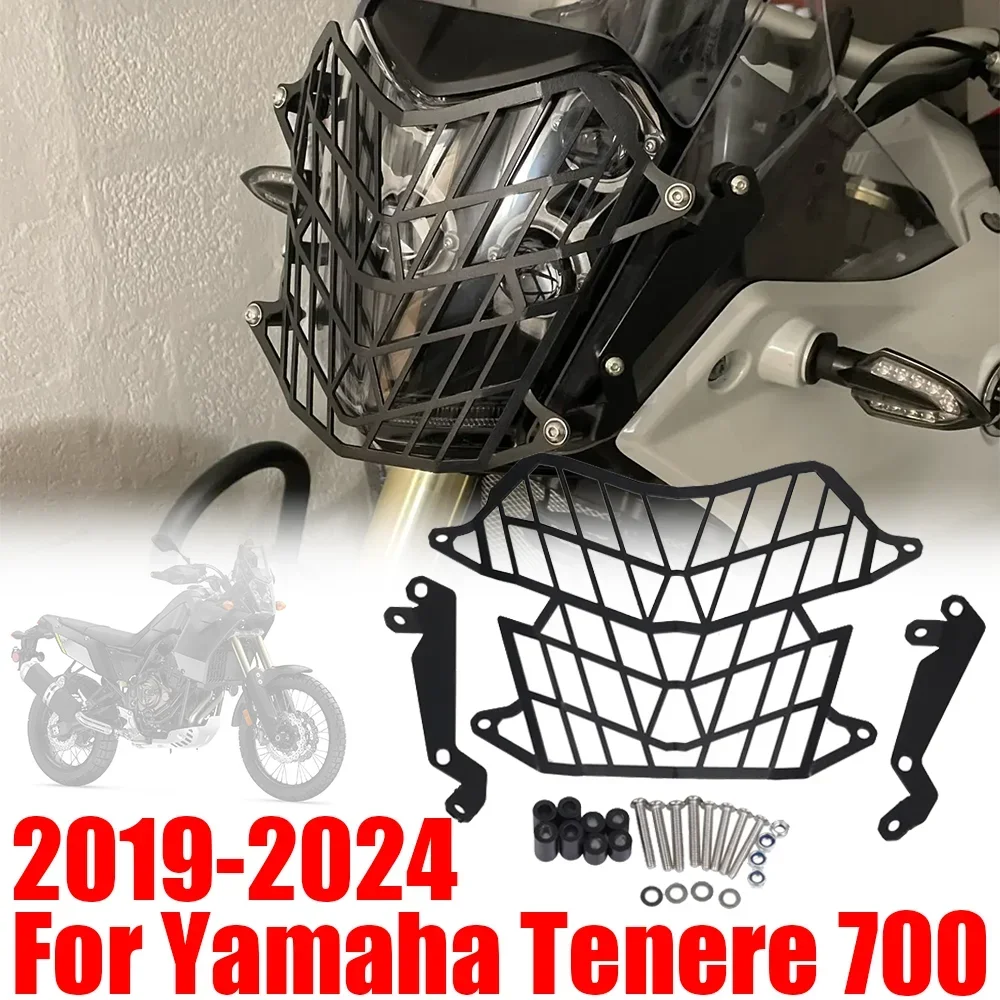 

Аксессуары для Yamaha Tenere 700, T7, T700, XTZ 700, 690, Tenere700 2019-2024, защита фары, протектор, решетка, Защита Крышки