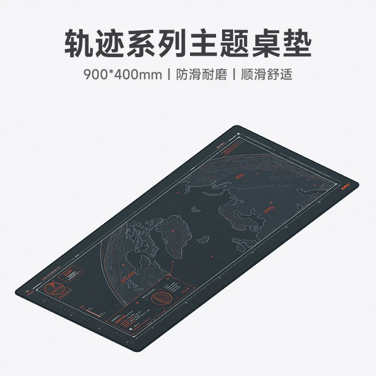 For NuPhy Planetary Orbital Keyboard Mouse Pad Large Desk Pad Office Gaming Gaming Computer Desk Pad Bracer